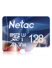 Netac 128GB Micro SD Card, SDXC UHS-I, U3, V30, A1, Class 10