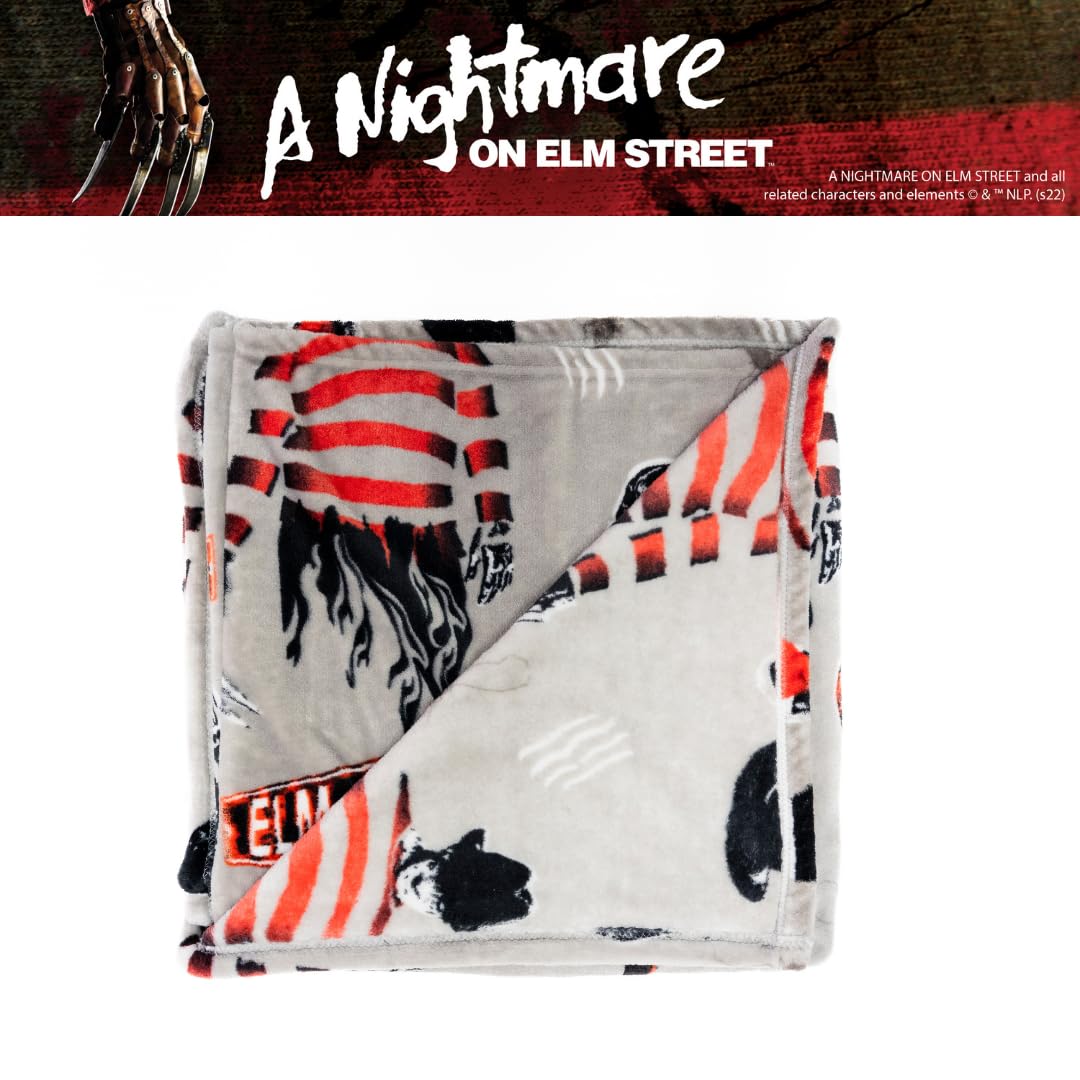 Franco Collectibles A Nightmare on Elm Street Halloween Throw Blanket