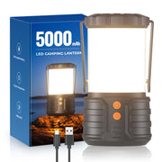 Rechargeable LED Camping Lantern, 5000 mAh