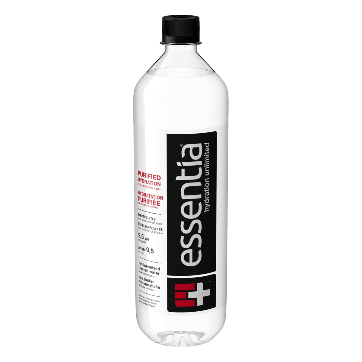 Essentia Ionized Alkaline Water 9.5 pH, 12 Bottles, 1 L
