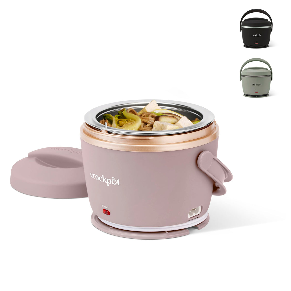 Crock-Pot Electric Lunch Box, 20-Ounce (591 mL), Blush Pink