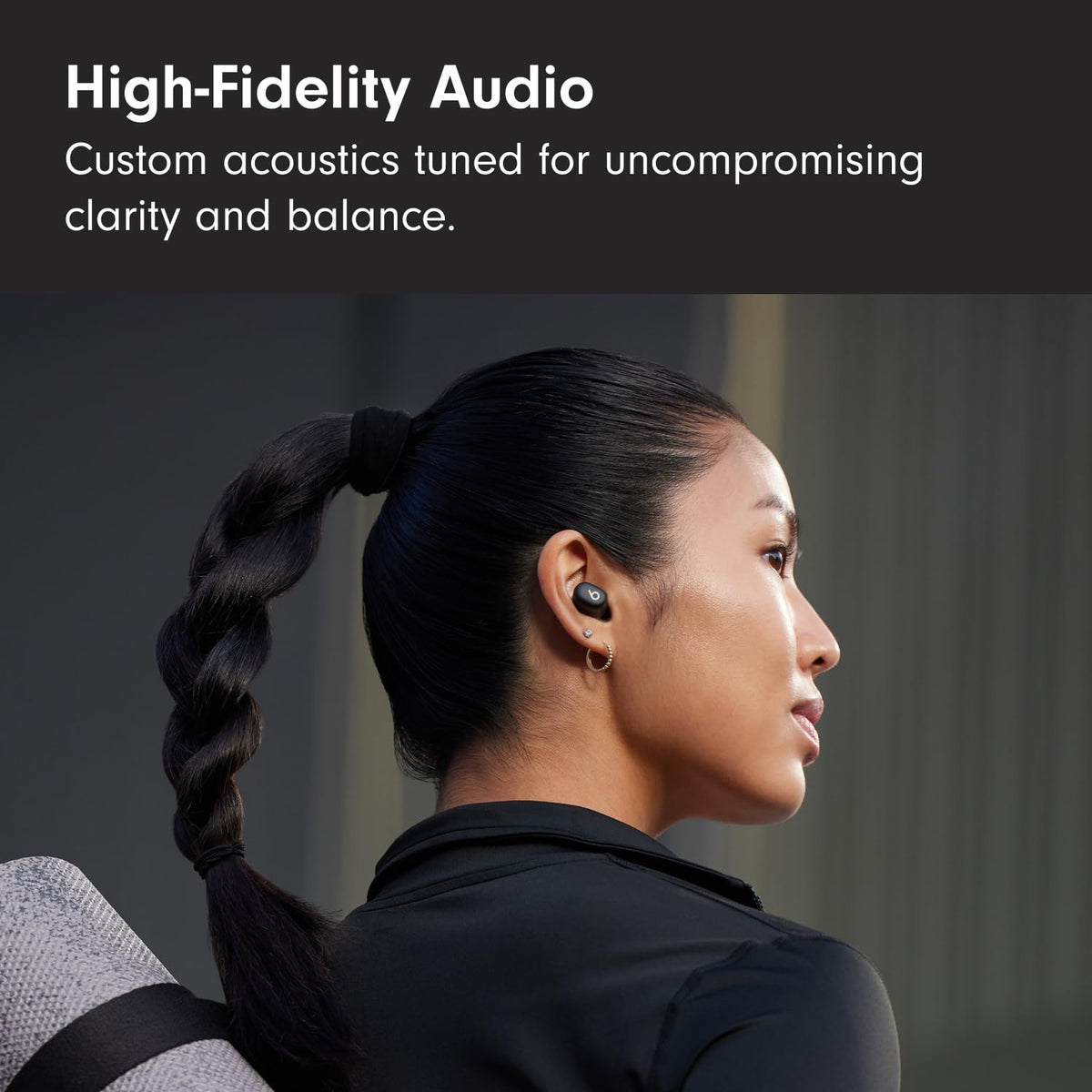 Beats Solo Buds Wireless Bluetooth Earbuds, Matte Black