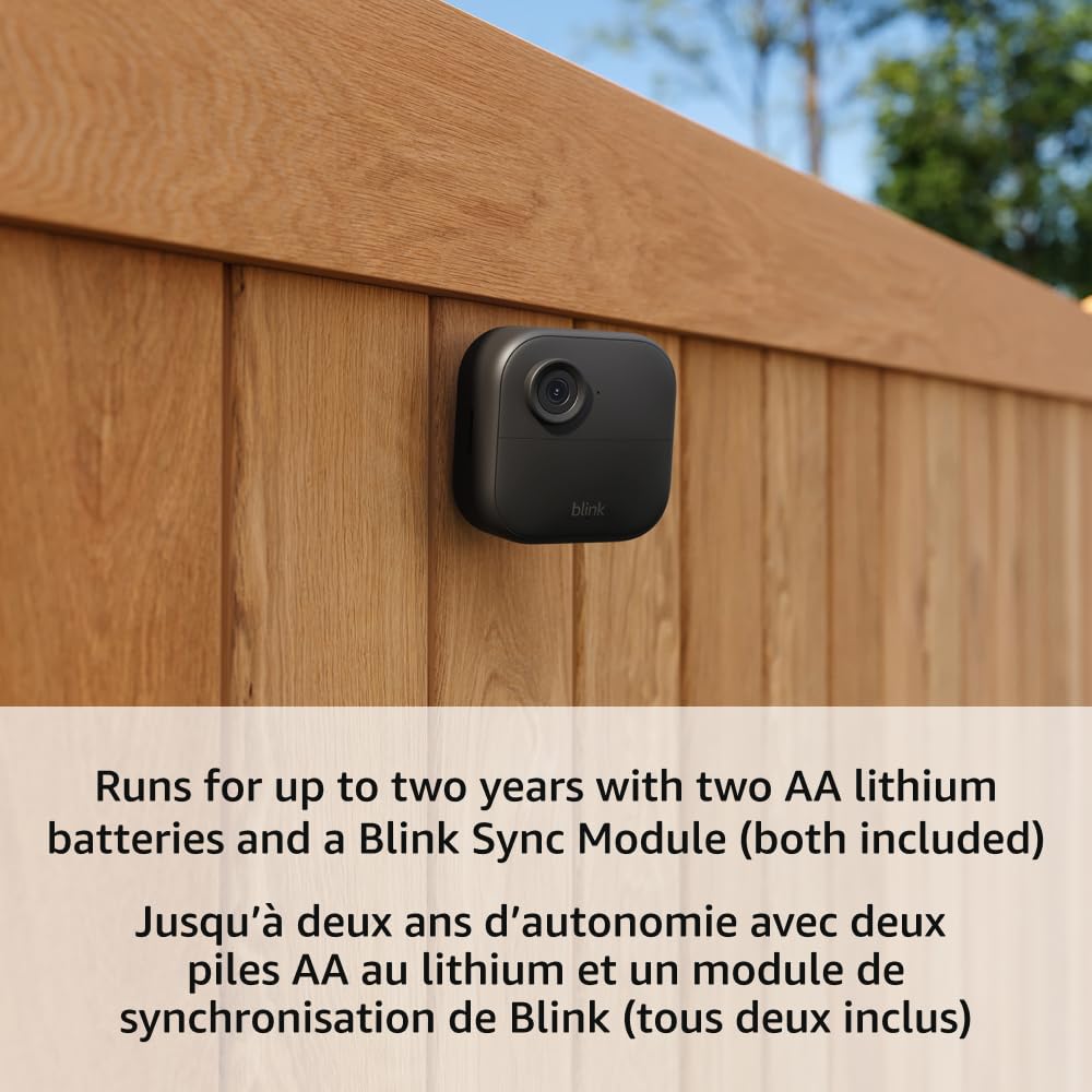 Blink Outdoor 4 Wireless Security Camera, 1-Camera System
