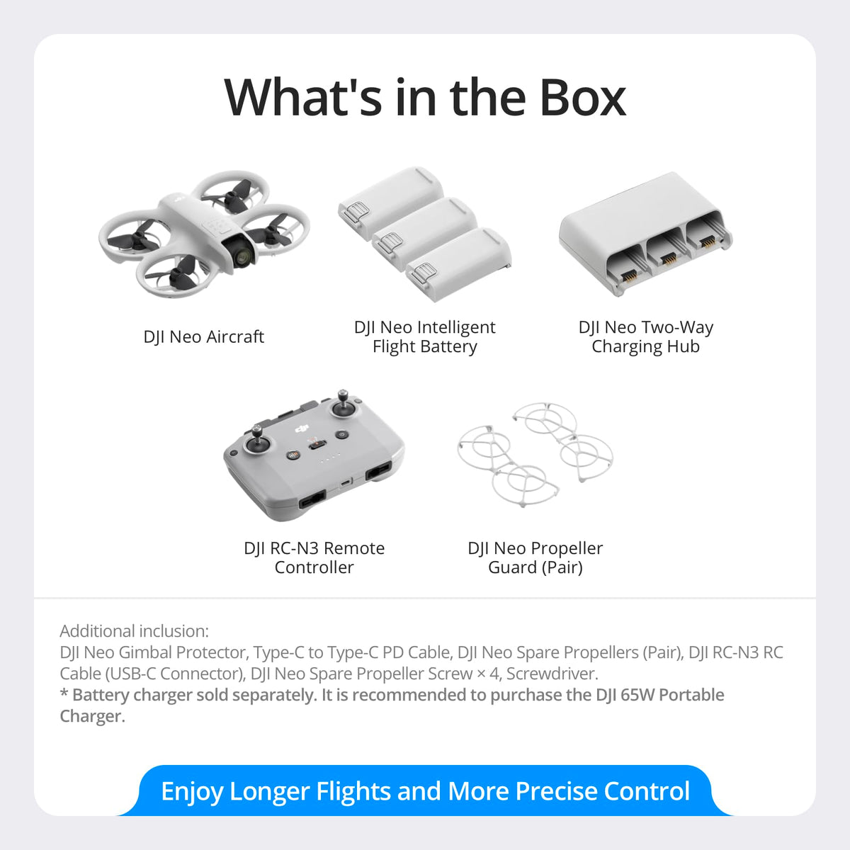 DJI Neo Fly More Combo Mini Drone