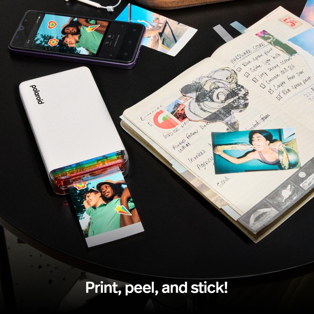 Polaroid Hi-Print 2x3 Photo Paper Cartridge, 20 Photos, 6355