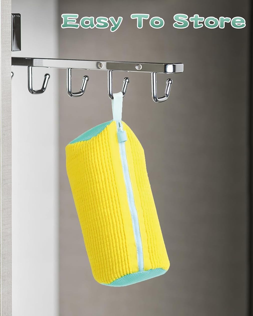 Dinghao Shoe Washing Machine Bags, 2-Pack, Yellow