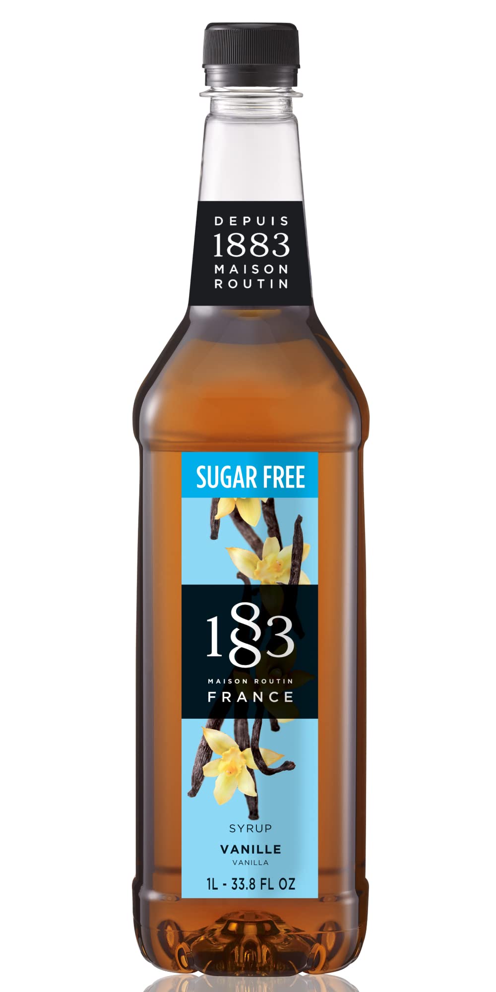 Maison Routin 1883 Sugar Free Vanilla Syrup, 1000 mL