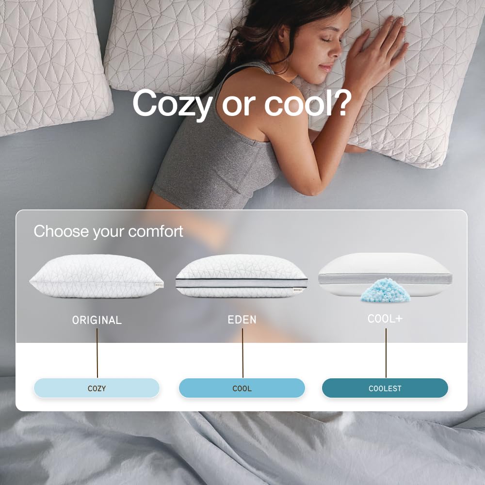 Coop Home Goods Original Adjustable Memory Foam Pillow, Queen