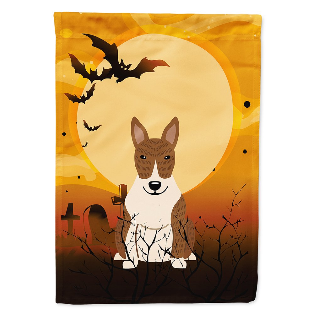 Caroline's Treasures BB4403CHF Bull Terrier Brindle Flag, Large
