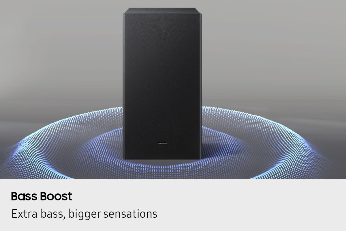 Samsung HW-B550F/ZC 2.1 Channel Sound Bar with Subwoofer, 300W