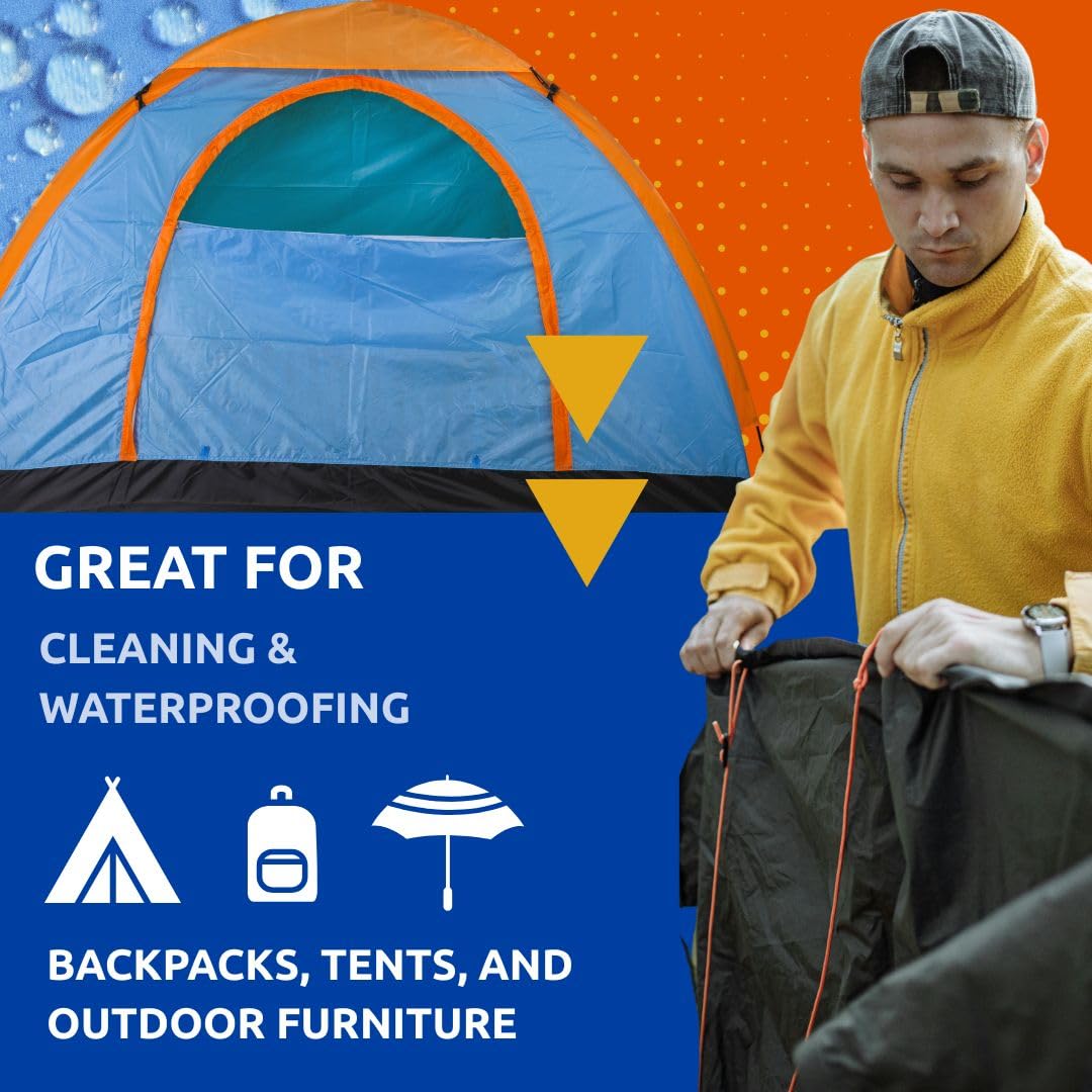 Nikwax Tent & Gear Duo-Pack, SolarWash & SolarProof, 500mL