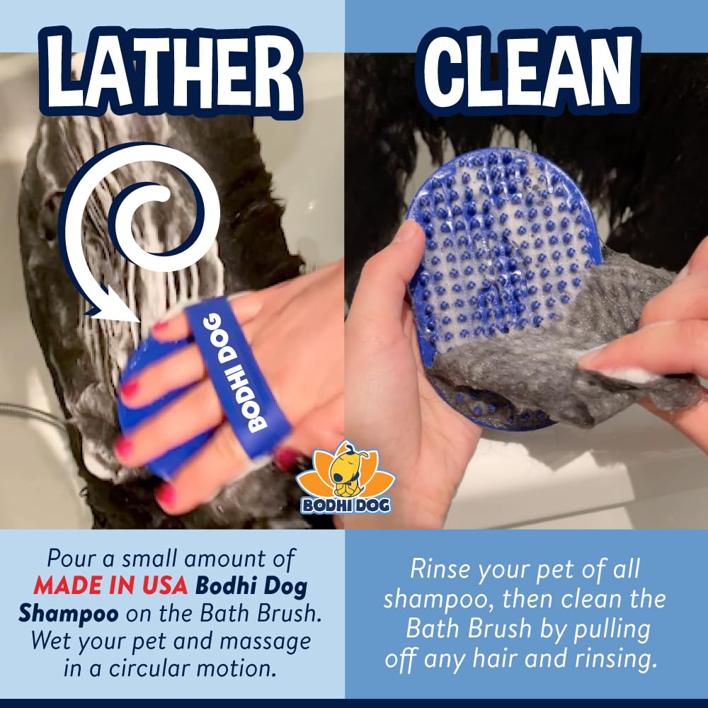 Bodhi Dog Rubber Deshedding Bath Brush
