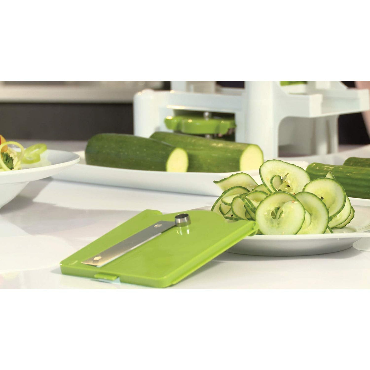 Starfrit Spiralizer with 4 Blades and Suction Base