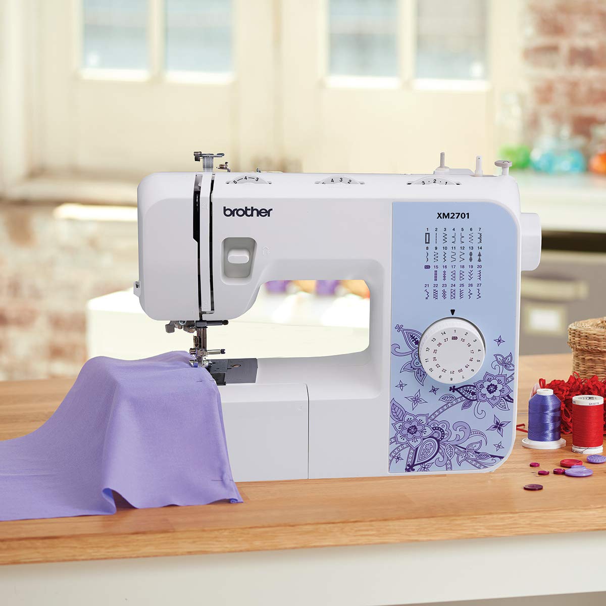 Brother XM2701 Sewing Machine, 27 Stitches