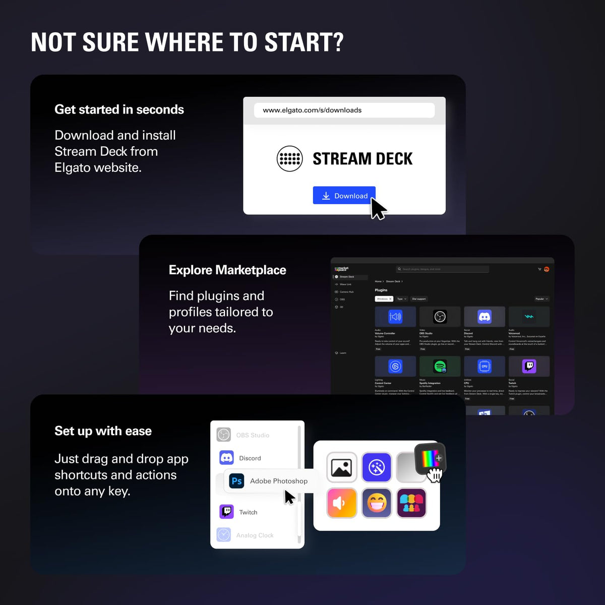 Elgato Stream Deck +, Audio Mixer and Studio Controller