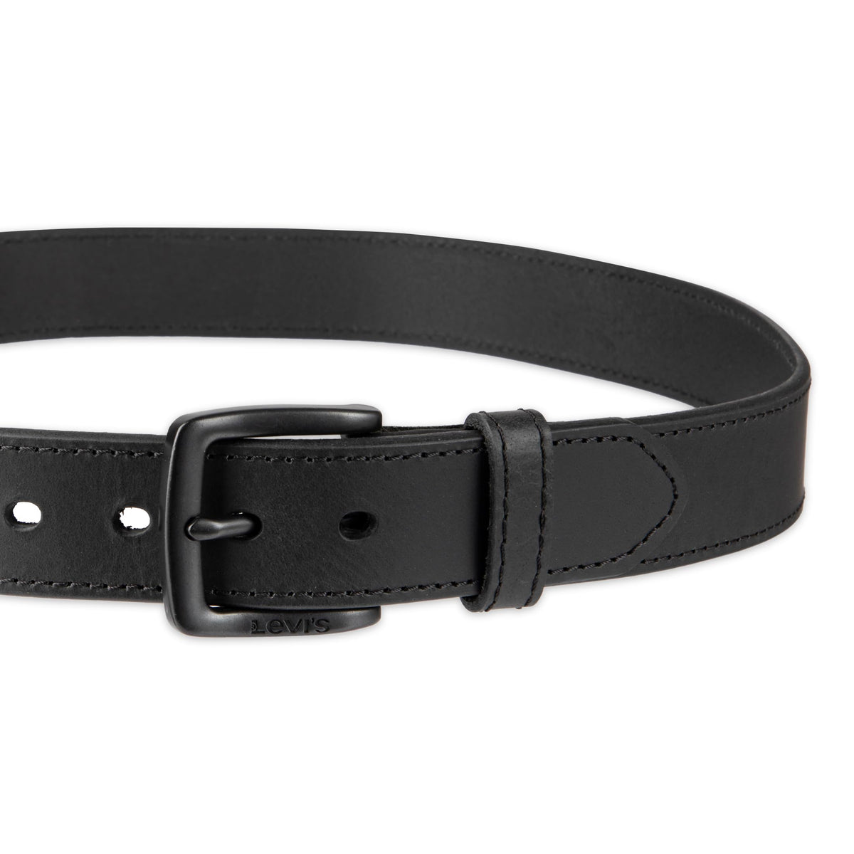 Levi's Casual Belt-Dress for Men Jeans, Matte Black, Large (38-40)