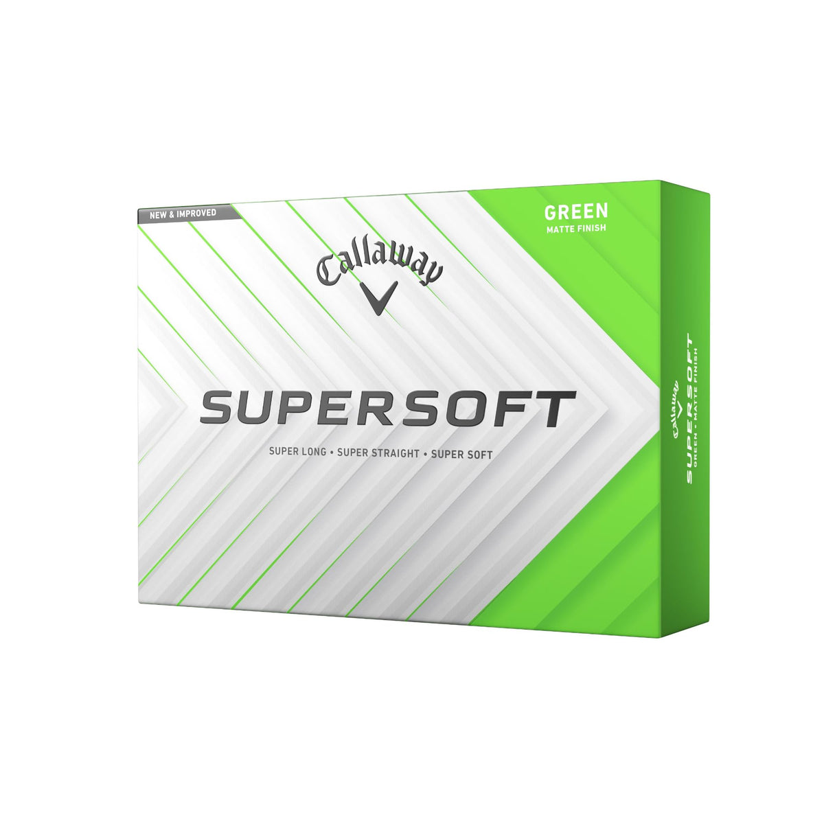 Callaway Supersoft Golf Balls, Green, 12-Ball Pack (2025)