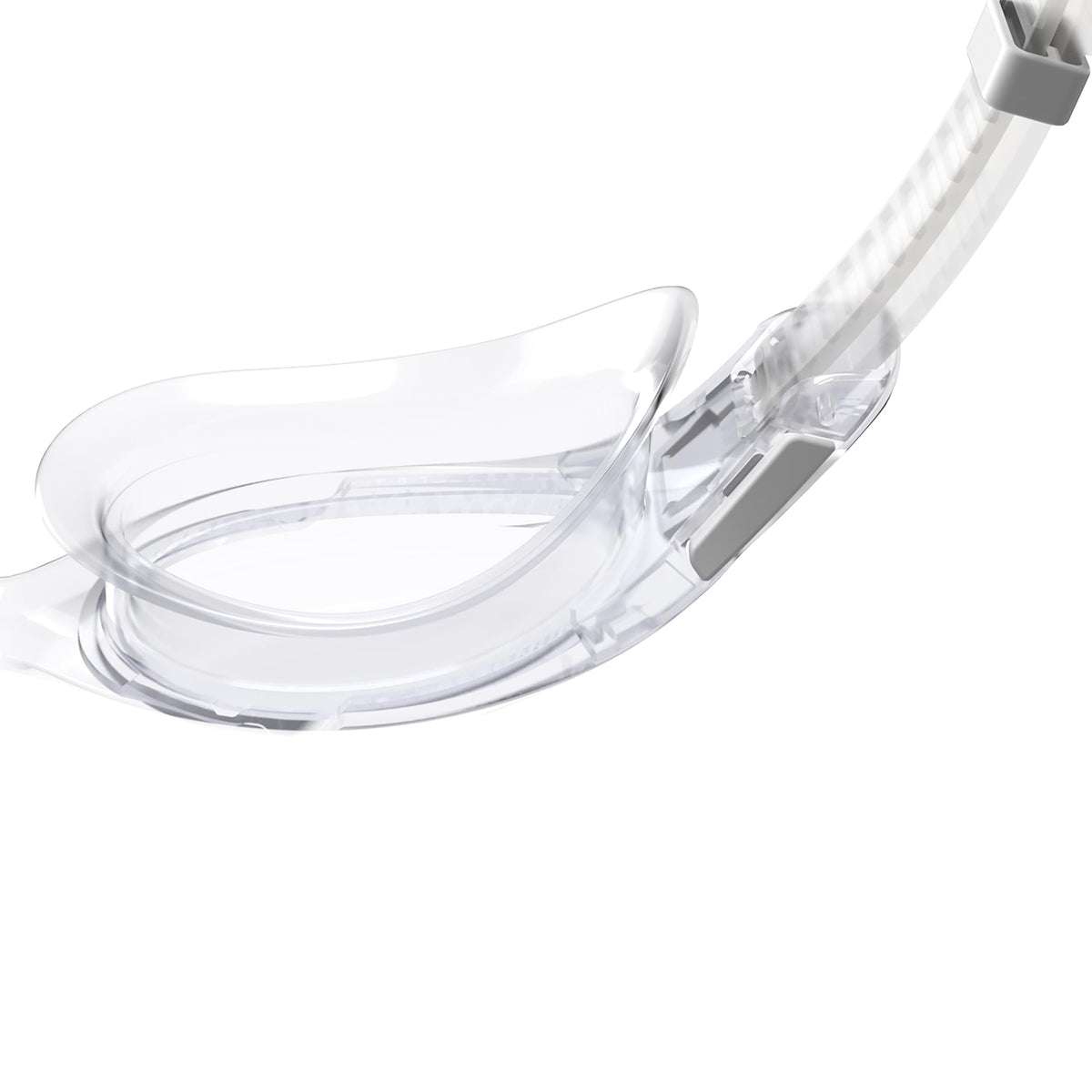 Speedo Adult Hydrosity Swim Goggles, Clear/White