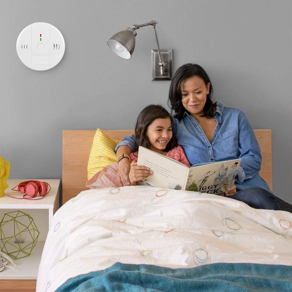 Combination Smoke and Carbon Monoxide Detector Alarm