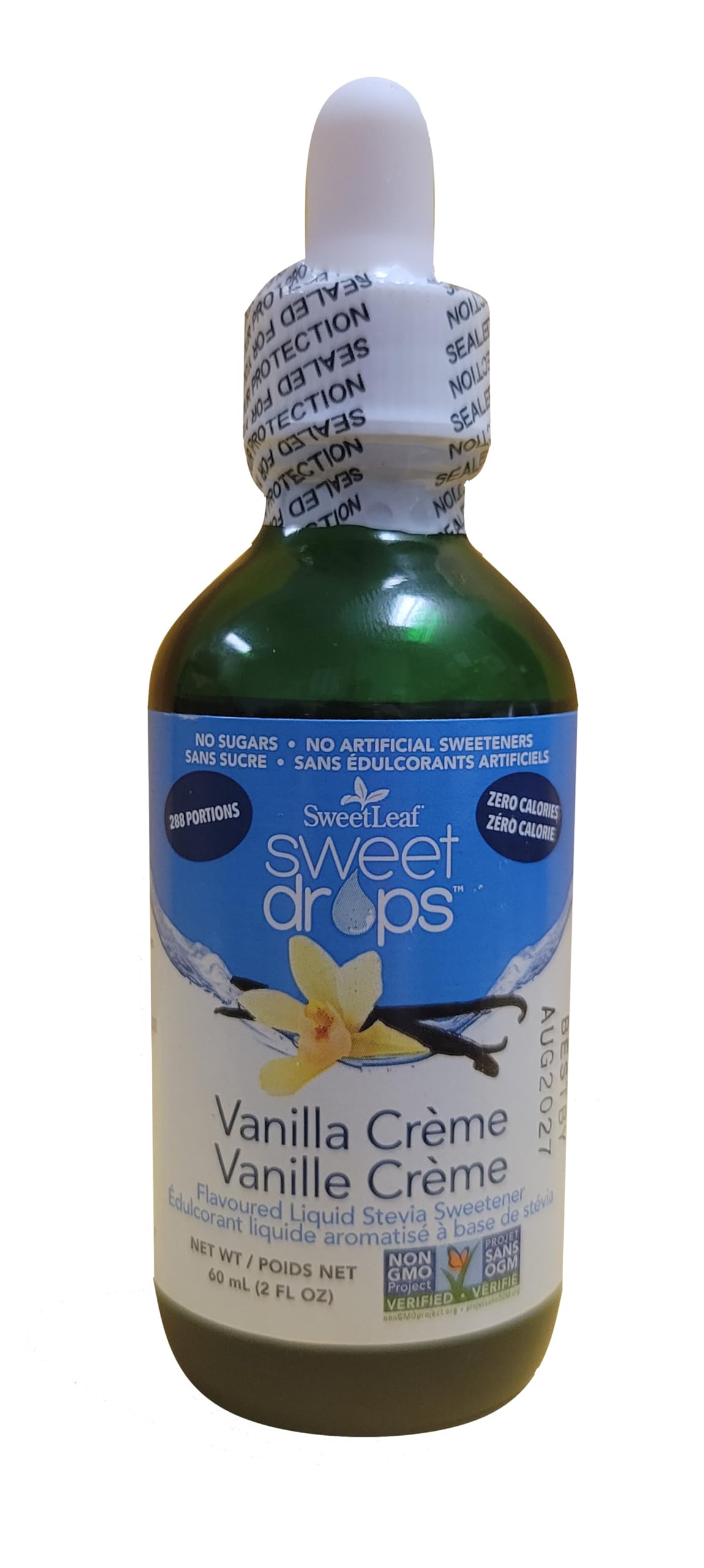 SweetLeaf Sweet Drops Stevia, Vanilla Creme, 60 mL