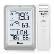 Wireless Indoor Outdoor Thermometer Hygrometer with Remote Sensor
