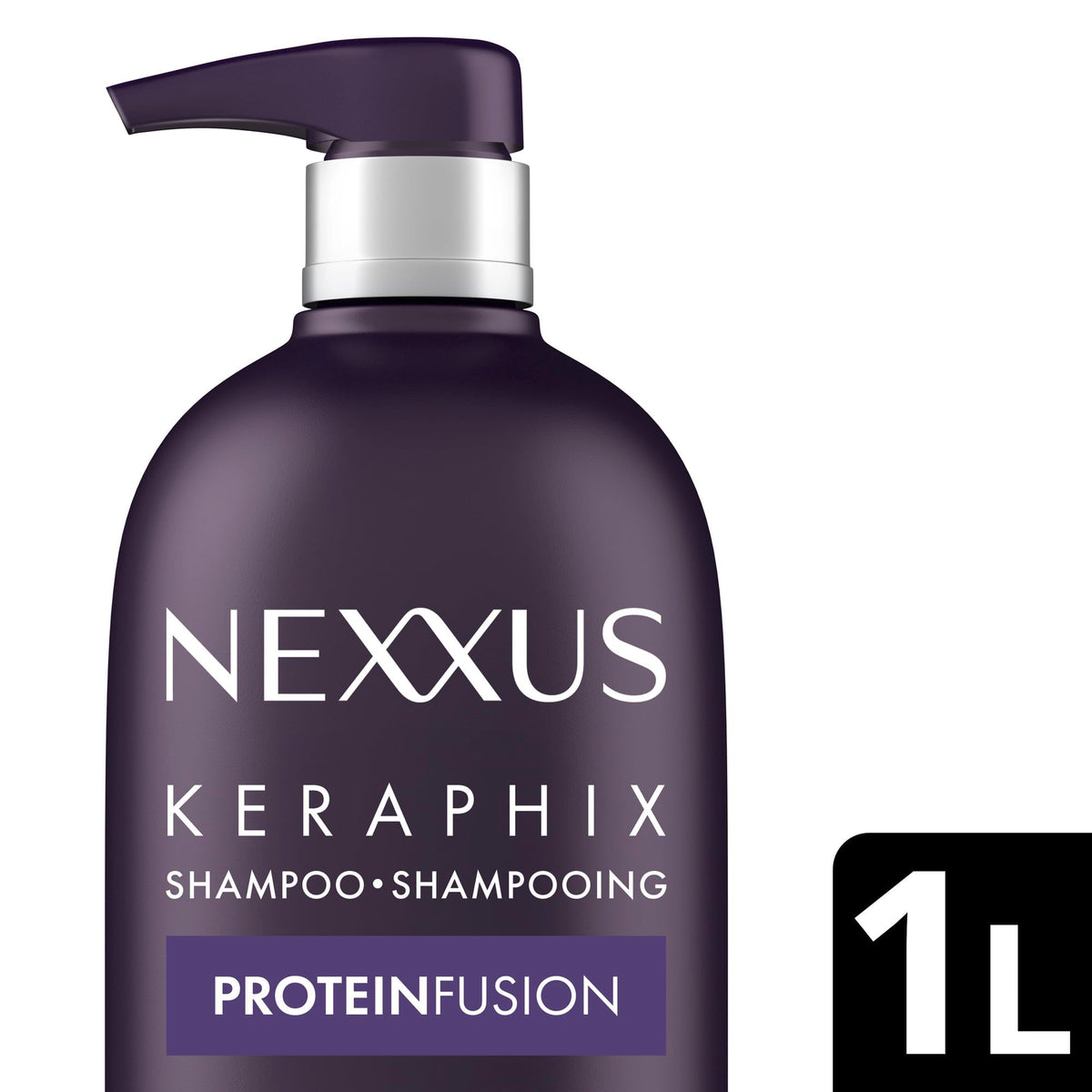 Nexxus Keraphix Damage Healing Shampoo with Pump, 1 L