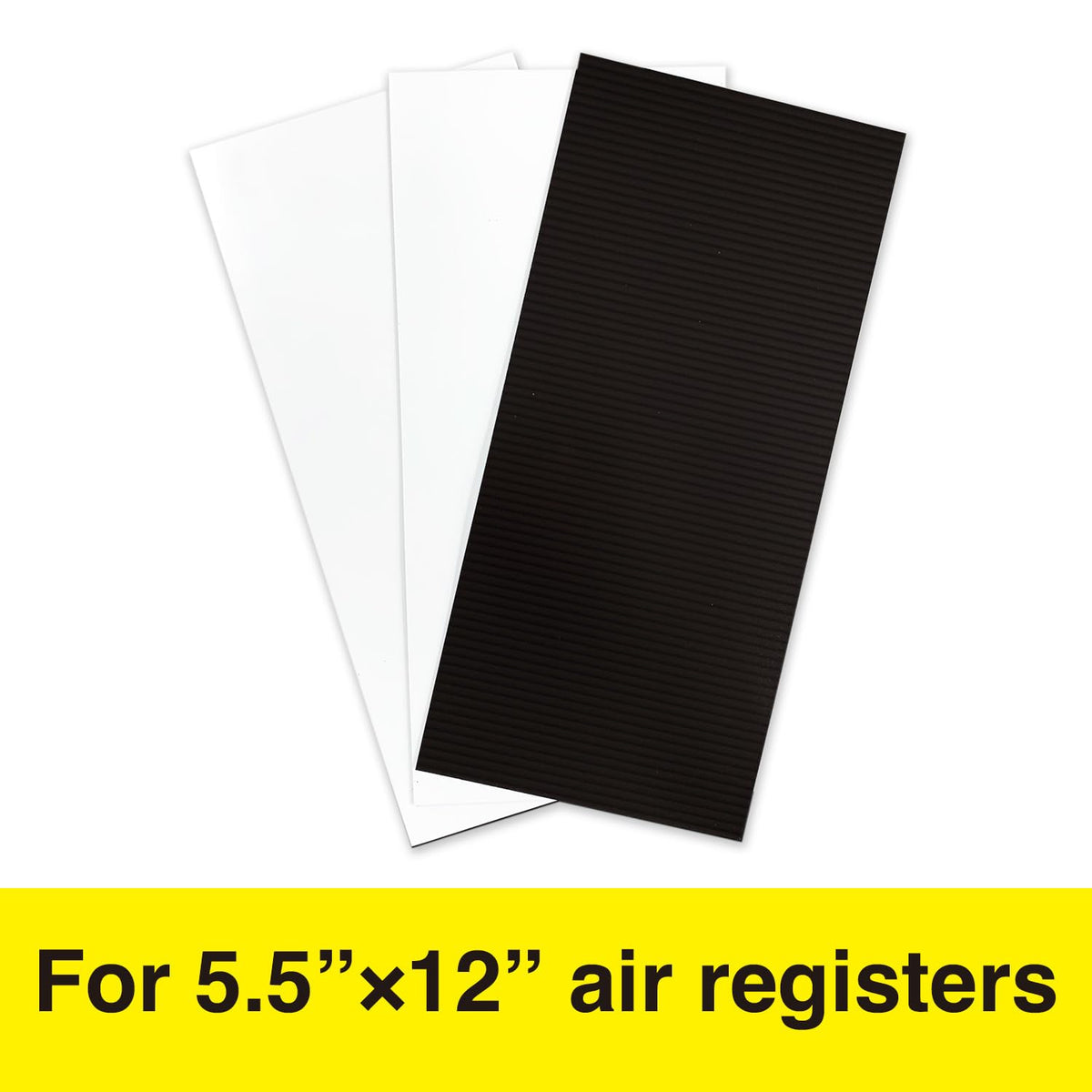 MagX Magnetic Vent Cover, 5.5 x 12 Inch, 3 Sheets