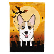 Caroline's Treasures Halloween Sable Corgi House Flag, Large