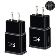 USB Adaptive Fast Charger for Samsung, EP-TA20JBE, 2 Pack