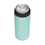 YETI Rambler Slim Colster Can Insulator, Seafoam