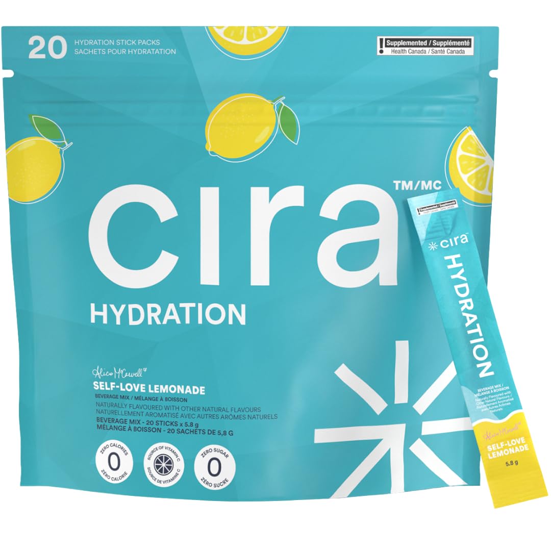 Cira Hydration Electrolyte Packets, Self Love Lemonade, 20 Servings