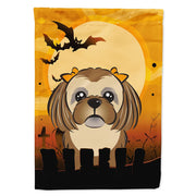 Caroline's Treasures BB1807CHF Chocolate Brown Shih Tzu House Flag