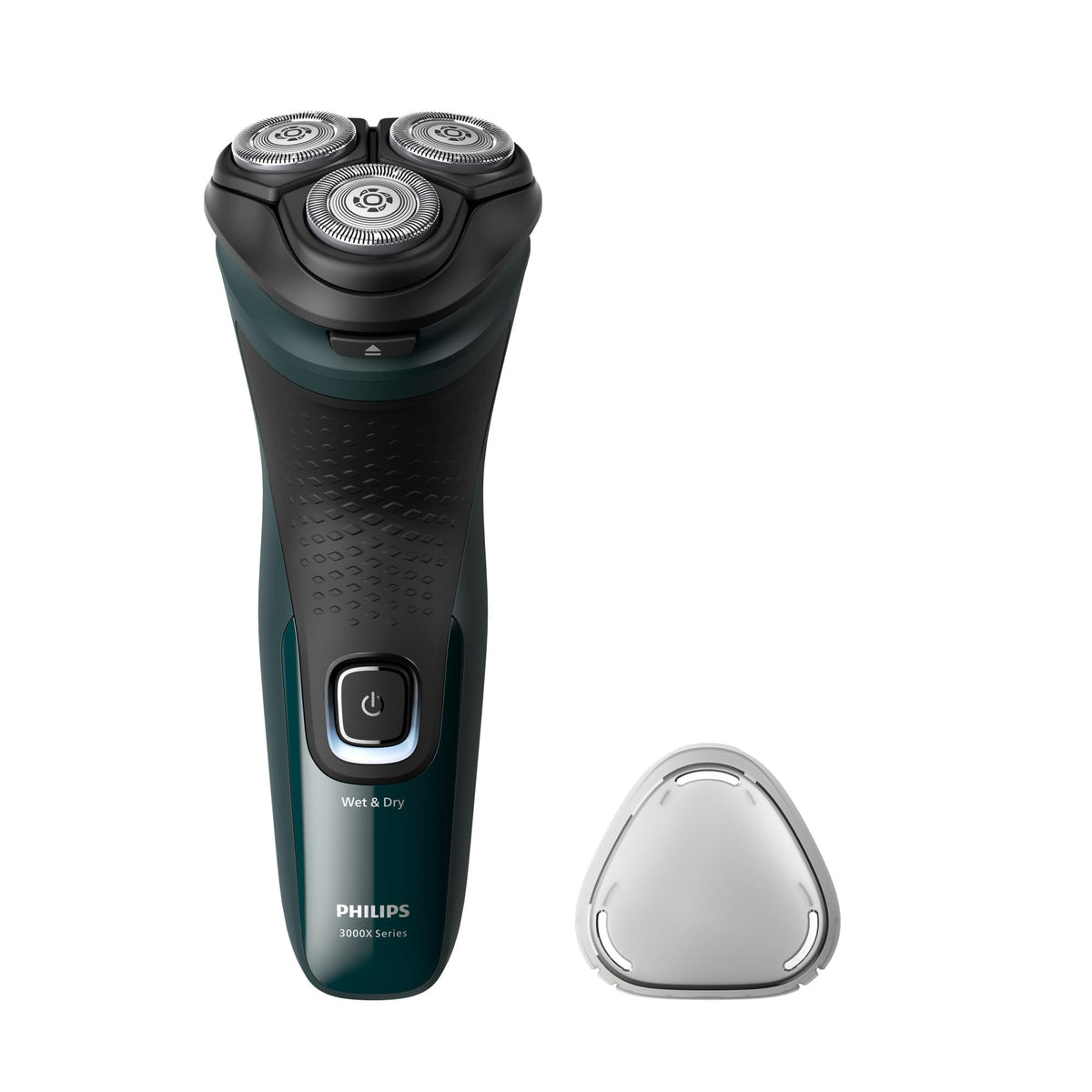Philips Shaver 3000X Series, Wet and Dry, X3002/00, Dark Forest Green