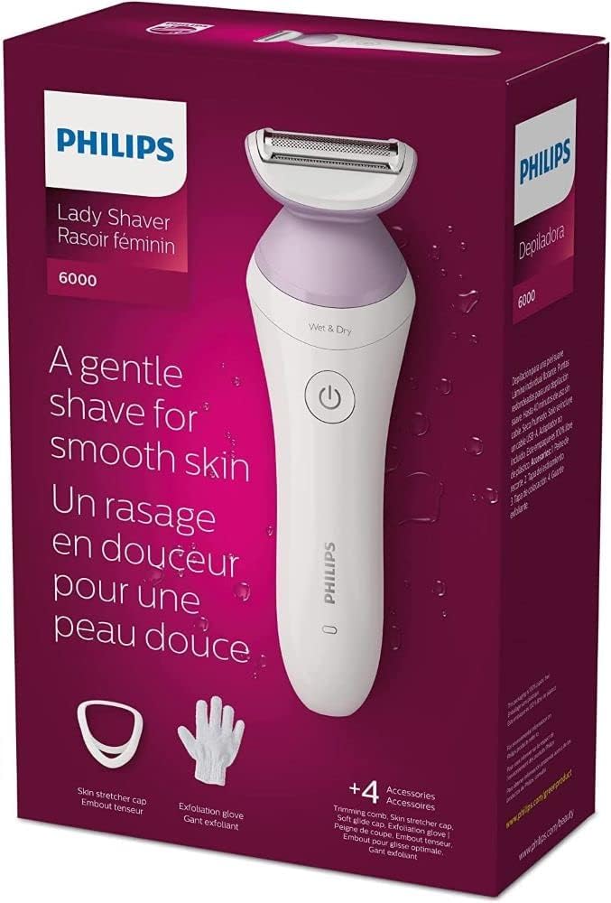 Philips Lady Shaver Series 6000 Wet and Dry, BRL136/00