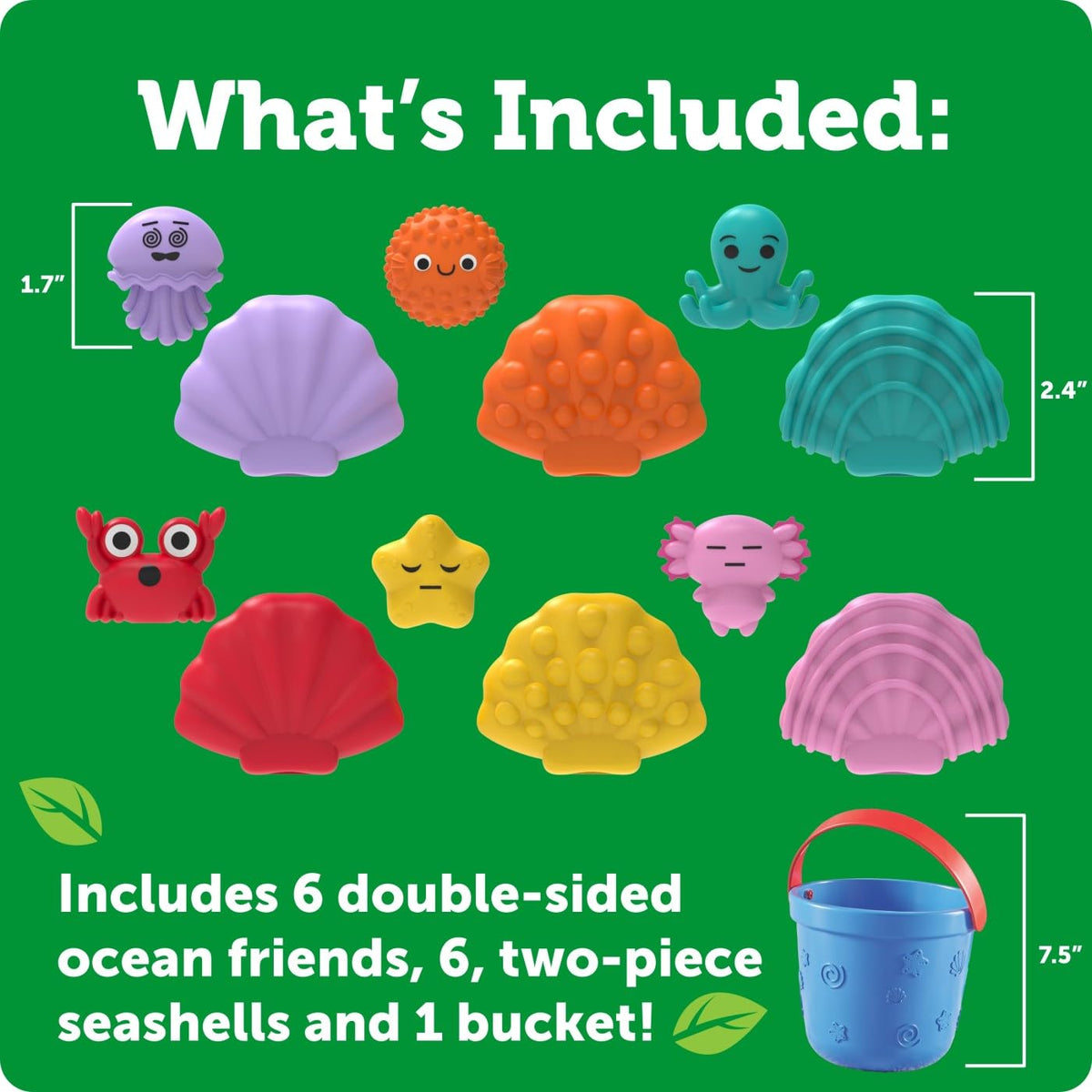 Learning Resources Ocean Emotions Seashells