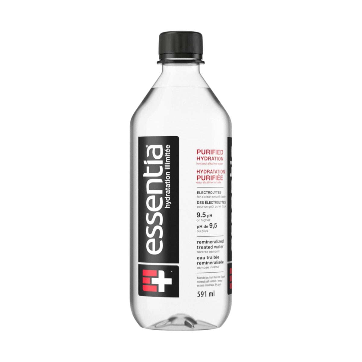 Essentia Ionized Alkaline Water 9.5 pH, 24 x 591 ml