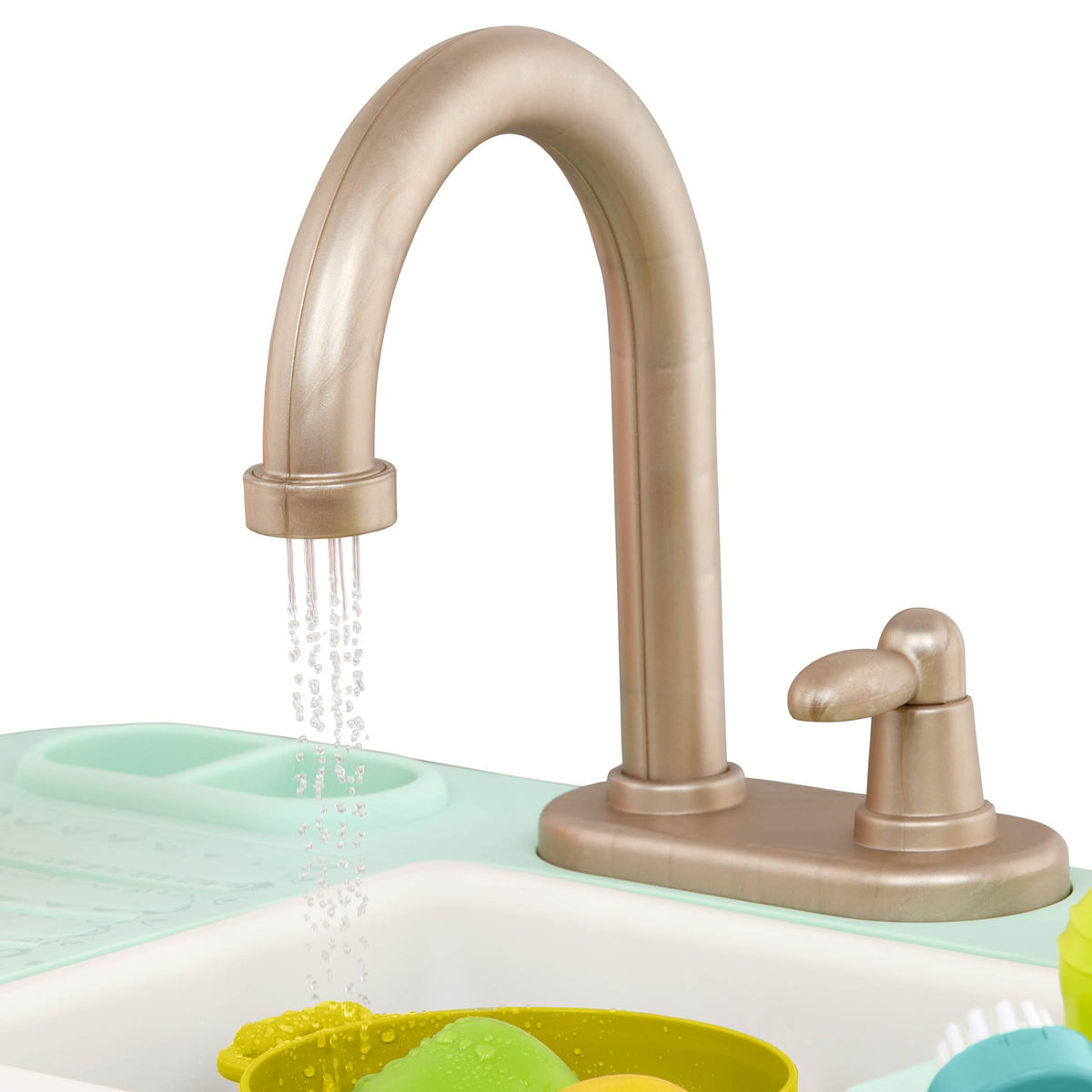 B. toys Play Sink, Splash-n-Scrub with Running Water Faucet