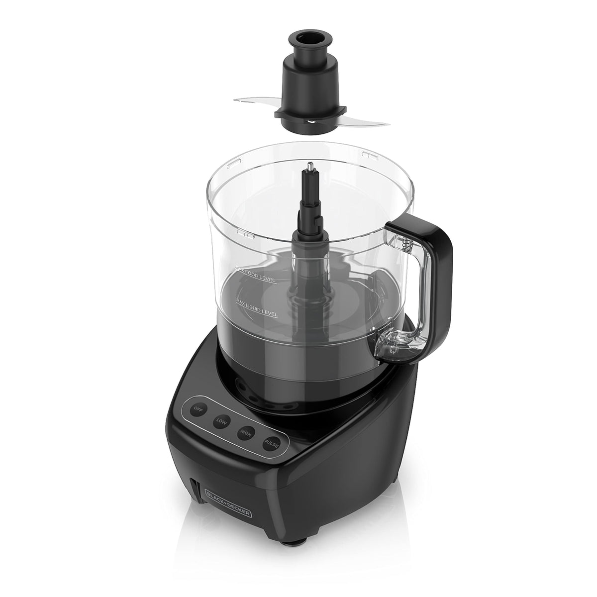Black+Decker 3-in-1 Food Processor, 8 Cup, 450 W, FP4200BC