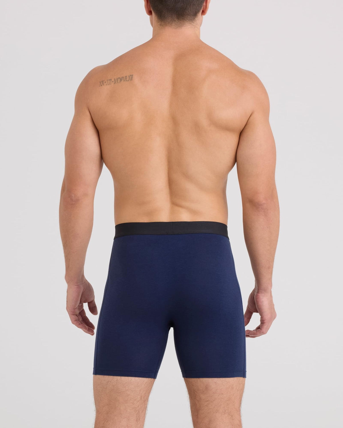 SAXX Men's Core Cotton Boxer Brief Fly, 3-Pack, Blues, M