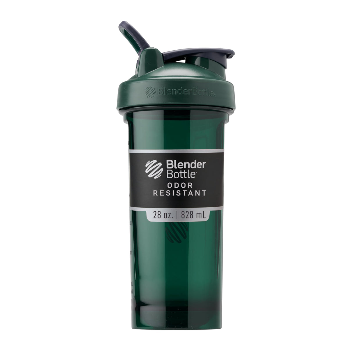 BlenderBottle Pro Series Shaker Bottle, 28 oz, Full-Color Green