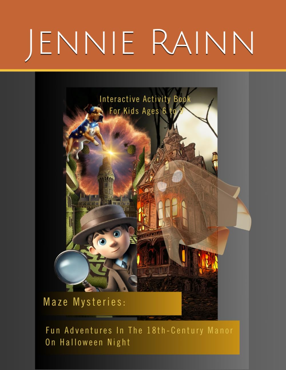 Maze Mysteries: Fun Adventures In The 18th-Century Manor on Halloween Night
