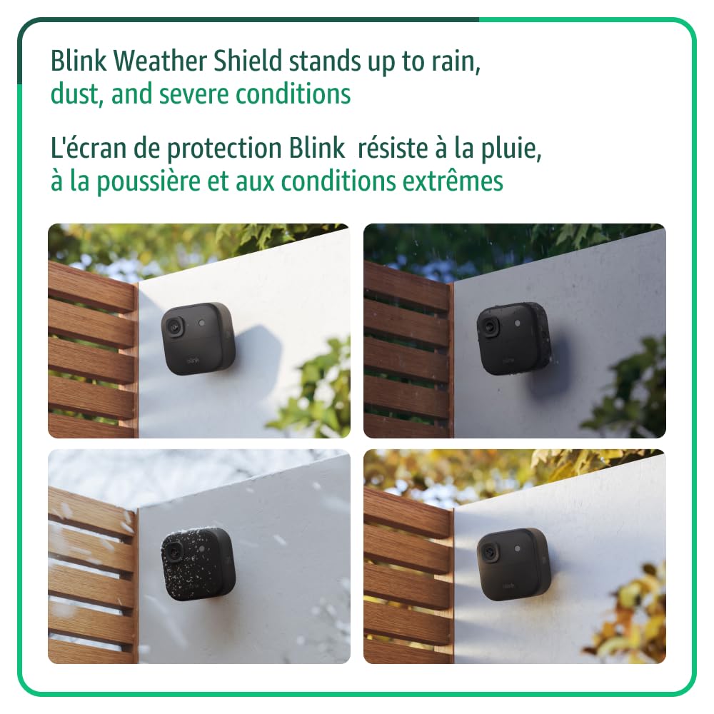 Blink Outdoor 2K+ Wireless Security Camera, 5-Camera System, Black