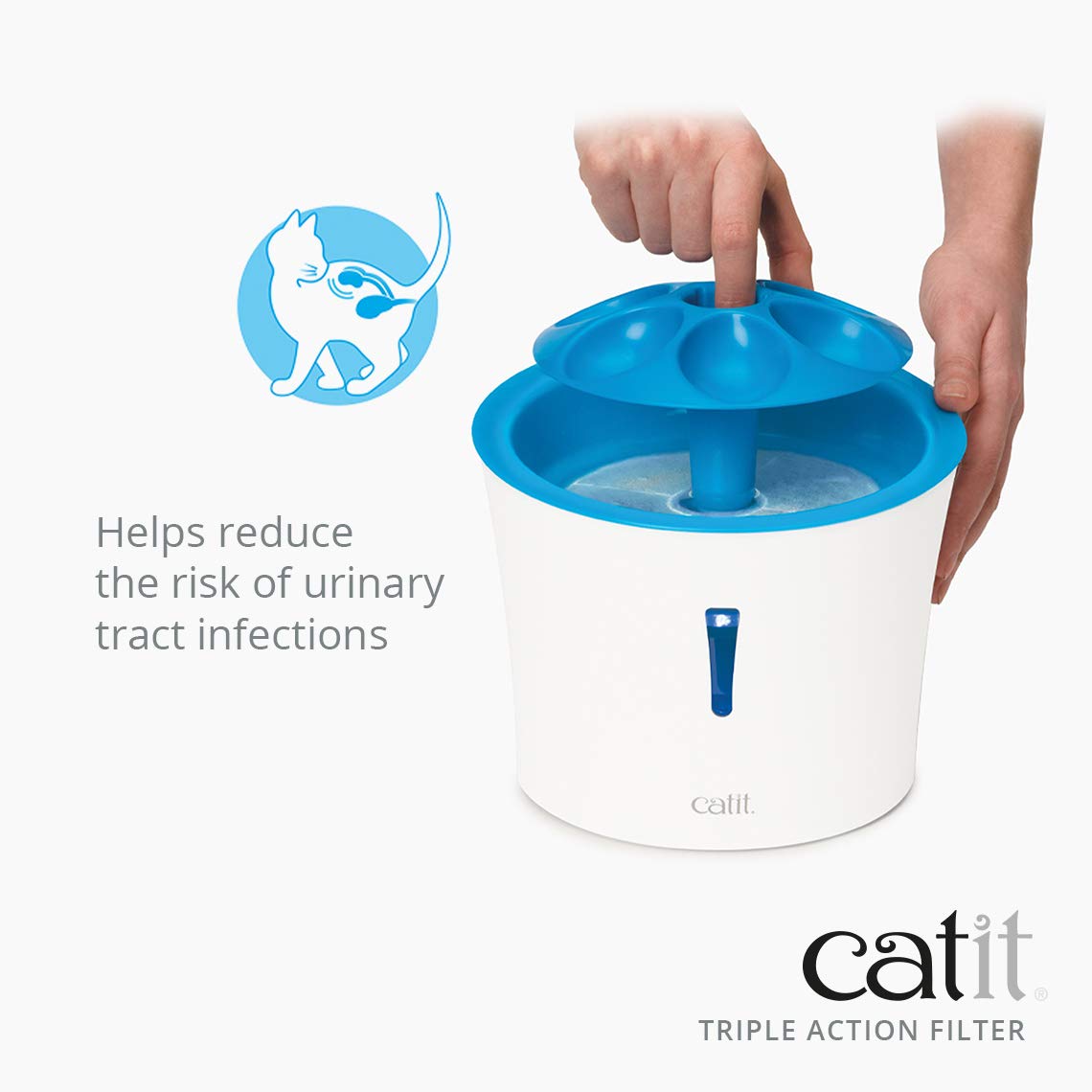 Catit Water Fountain Replacement Filters, 5-Pack