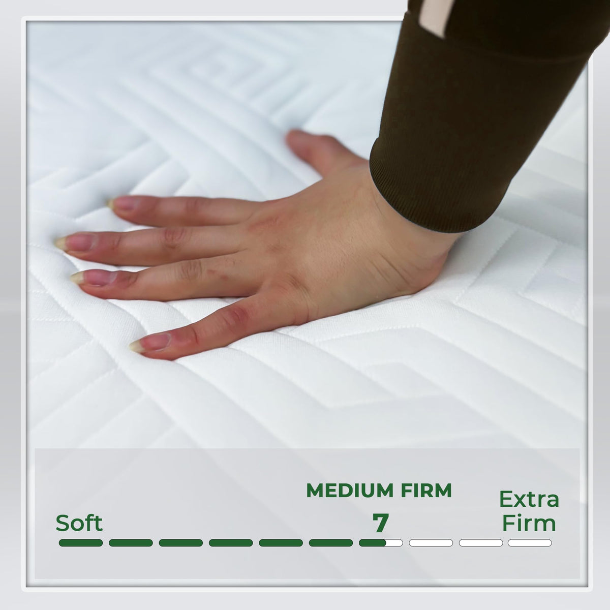 ViscoLogic Cool Gel Foam Mattress, Queen, 10"