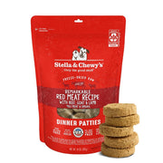 Stella and Chewy's Freeze-Dried Raw Dinner Patties, Red Meat, 396g