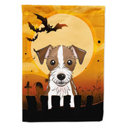 Caroline's Treasures Halloween Jack Russell Terrier House Flag, Large