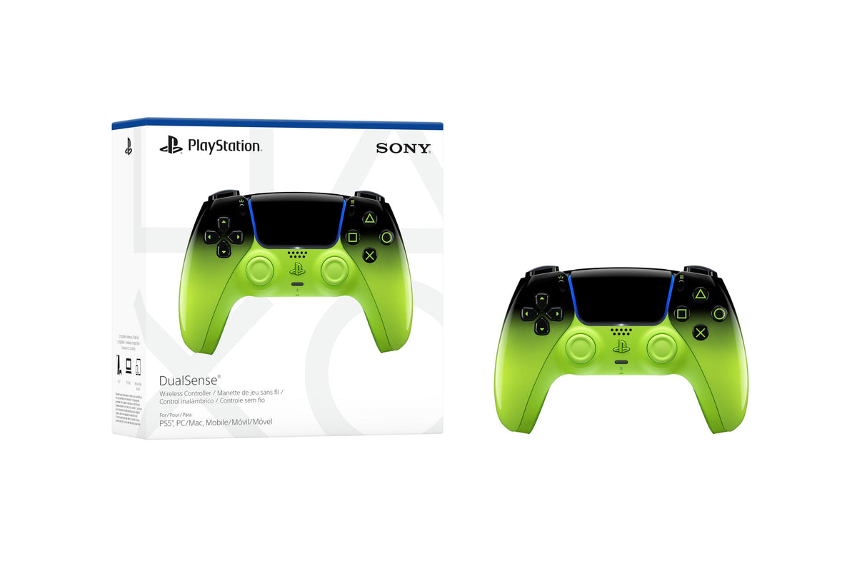 PlayStation 5 DualSense Wireless Controller, Remix Green