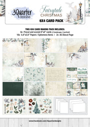 Fairytale Christmas 6x4 card pack