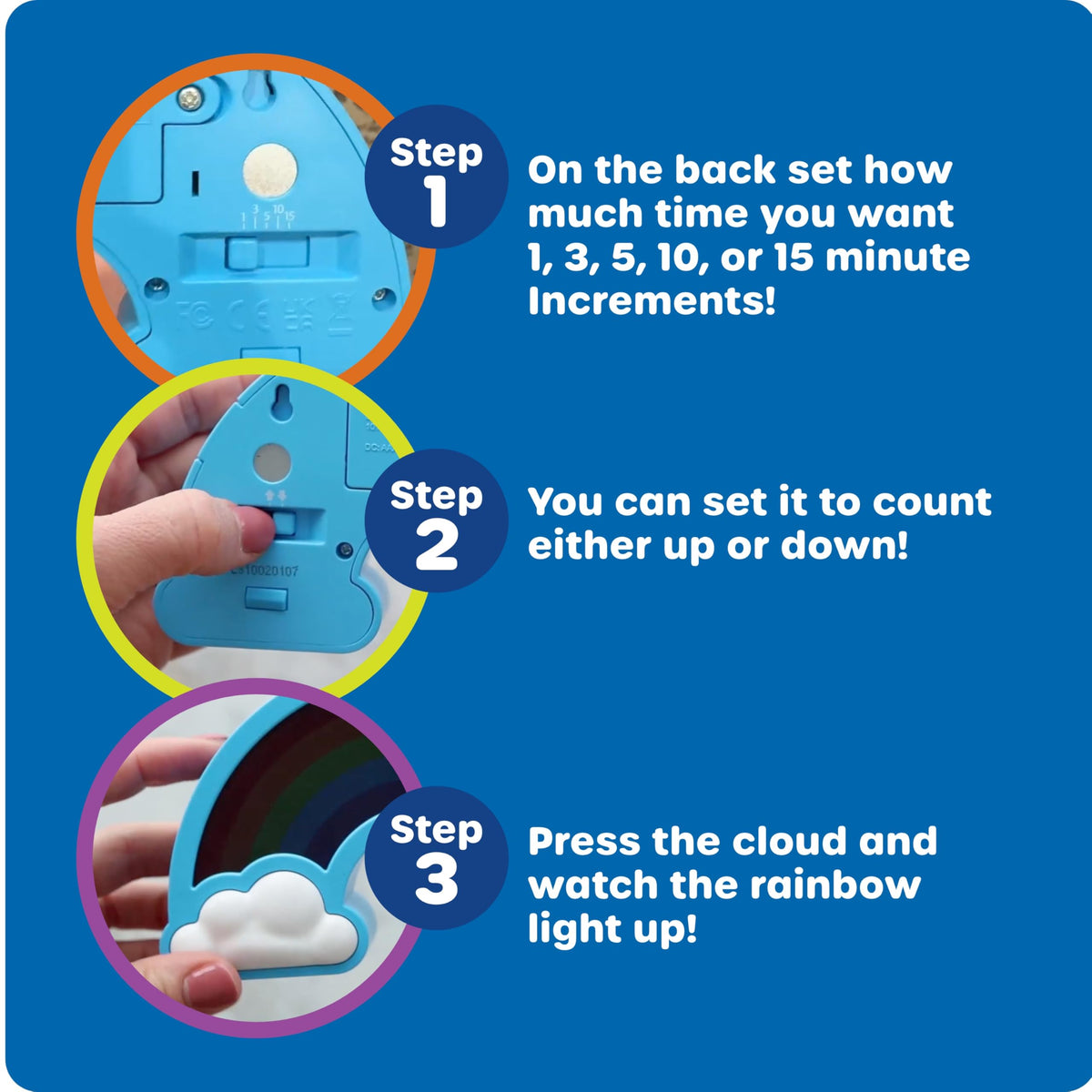 Learning Resources Rainbow Visual Timer