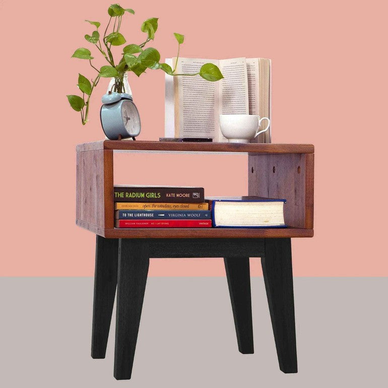Serena Solid Acacia Wood Nightstand